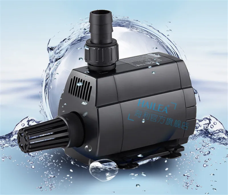 HAILEA HX-6830 4400L/H 69W 220-240V Aquarium Fish Tank Multifunction Inside/Outside Submersible Water Pump Super Silence  Pump