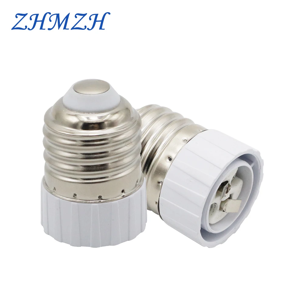 Ledランプホルダーアダプター,2ピース/ロットgu5.3 mr11 mr16 g4,e27 t5 t8 2g11,ランプベース,e40 e14 b22,米国およびeu用