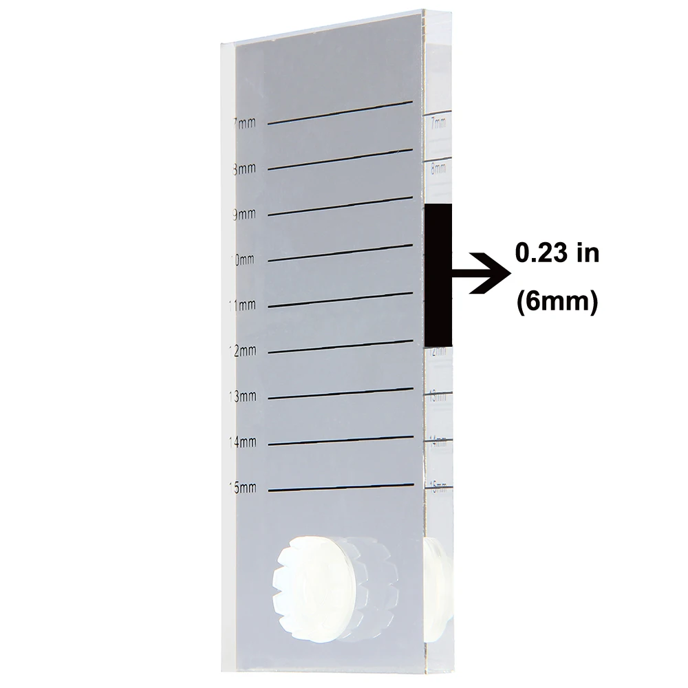 Clear Lash Tegel Acryl Pallet Individuele Wimper Extension Lijm Plaat Volume Wimpers Stand Dispossible Lijm Houder Cap