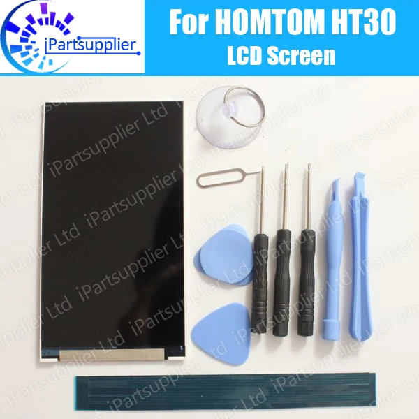 HOMTOM HT30 LCD Display Screen 100% Original New Tested High Quality Replacement LCD Screen For HOMTOM HT30+tools+adhesive