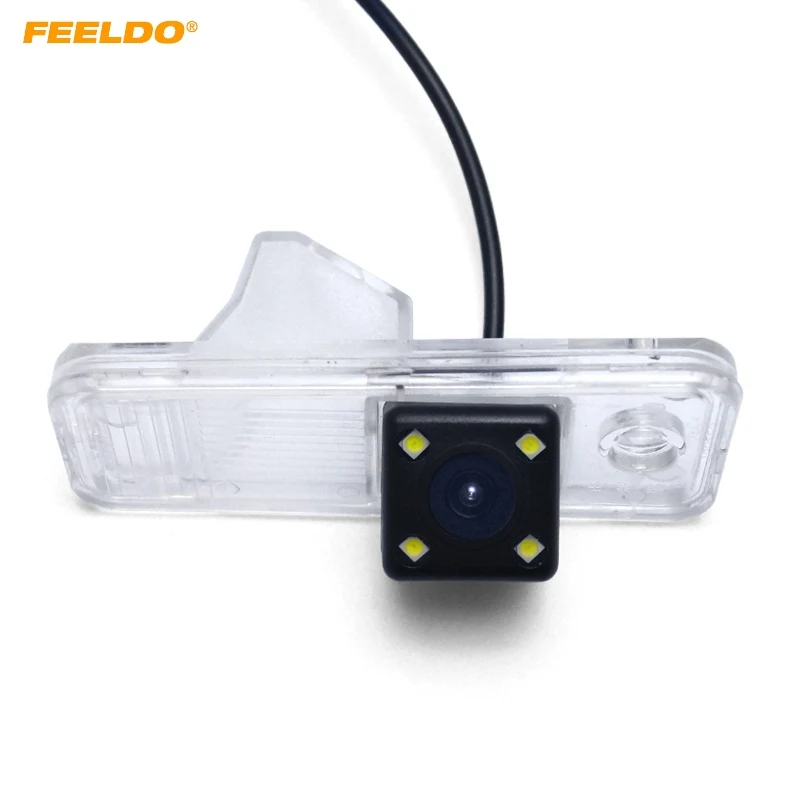 

FEELDO 1Set Car Backup Rear View Camera With LED For Hyundai ix25 2014~Present Nigth Vision Reversing Park Camera #AM5274