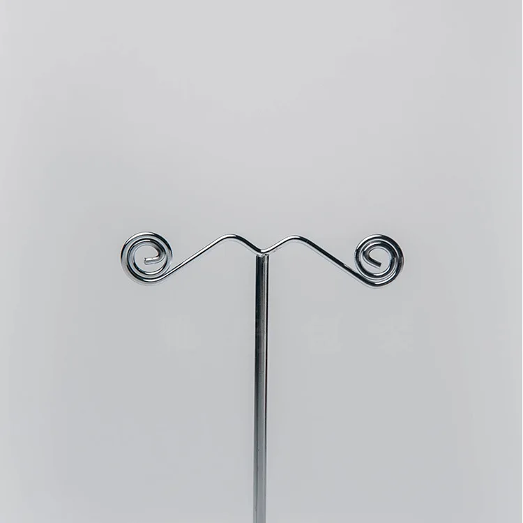 Wholesale Black Clear Acrylic Stud Earring Jewelry Display Rack Stand Organizer Bouches Ornament Holder Hook Hanger Counter Case