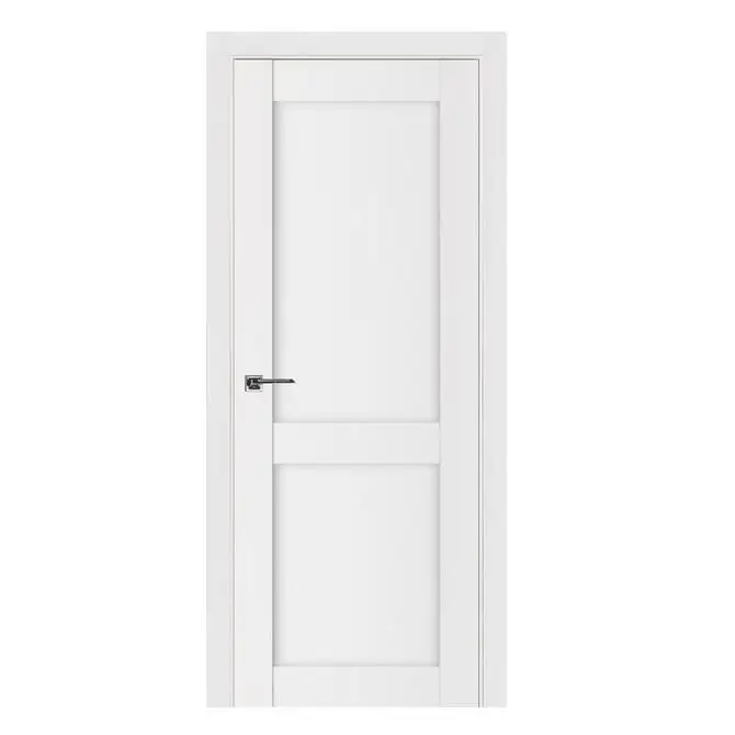 

new design contemporary solid wood door lacquered enamel modern interior doors slab H1904