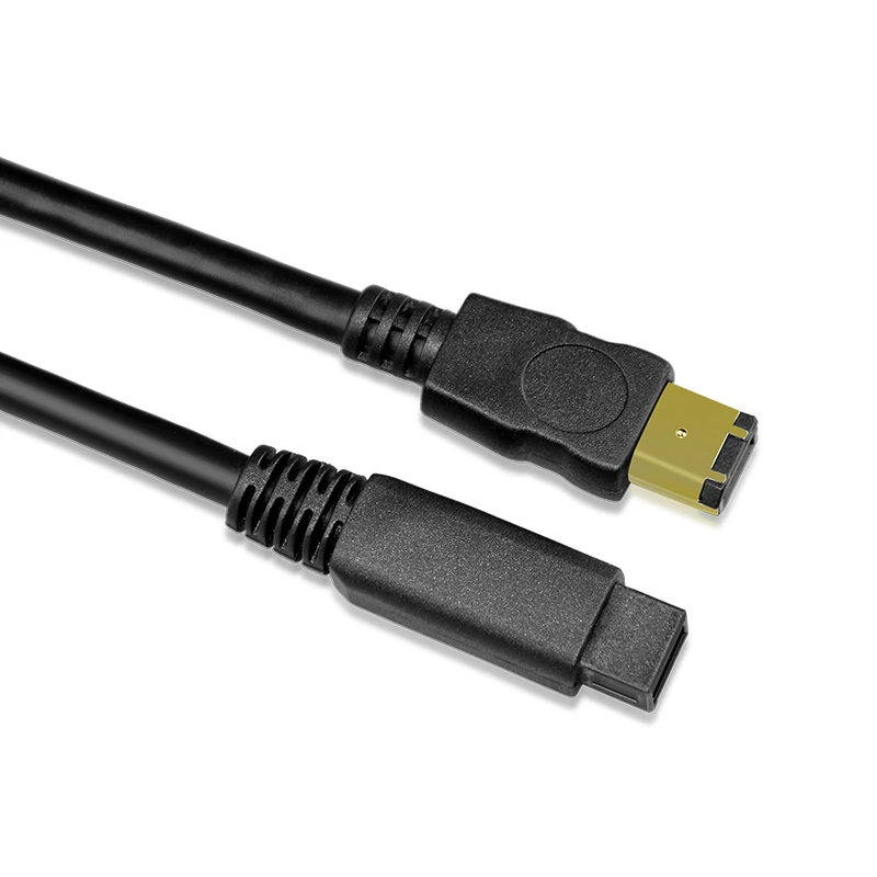 IEEE1394 Cable 6P to 9P 6P-9P 6Pin to 9Pin Firewire 800 to Firewire400 1394A 6 Pin to 1394B 9 Pin Double Shield 1.5m 3m 5m 10m