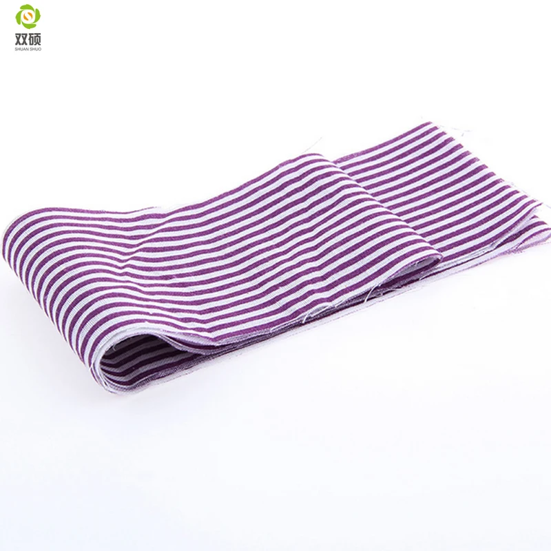 100%cotton New arrivals 7pcs/lot jelly roll sewing textile Purple sets fabric strips 5cmx100cm tildas quilting doll\'s cloths