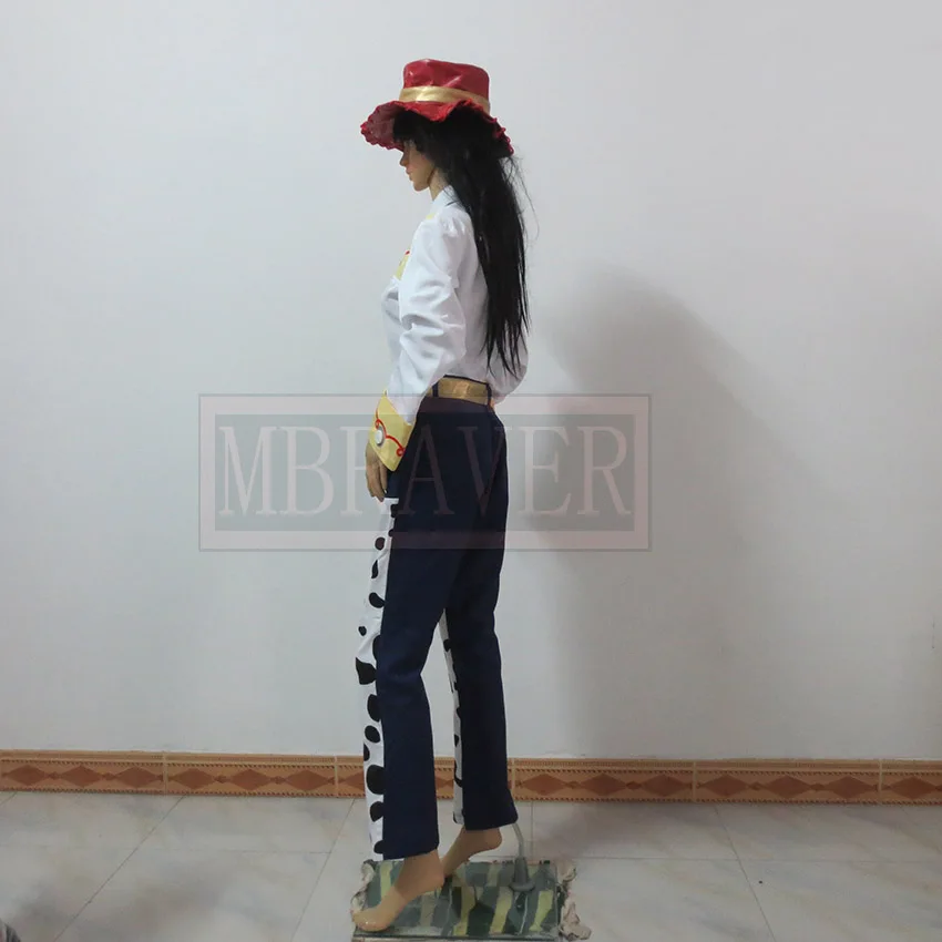 The Yodeling Cowgirl Jessie Top Pants Outfit Full Set Adult Halloween Cosplay Costume image 4