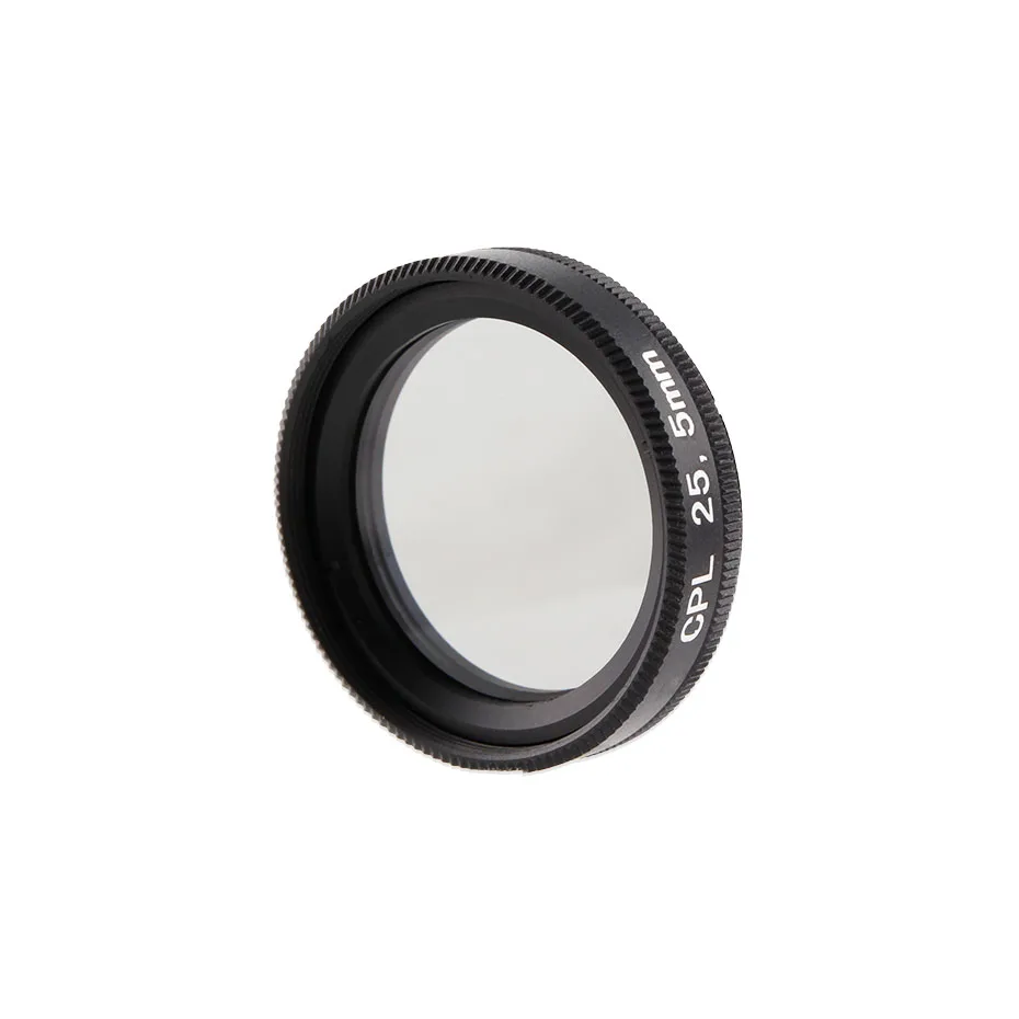 Filtro polarizzante PL 25 25.5 27 28 30 30.5 34 filtri per lenti da 35.5mm per accessori per fotocamere per microscopio per ispezione Video