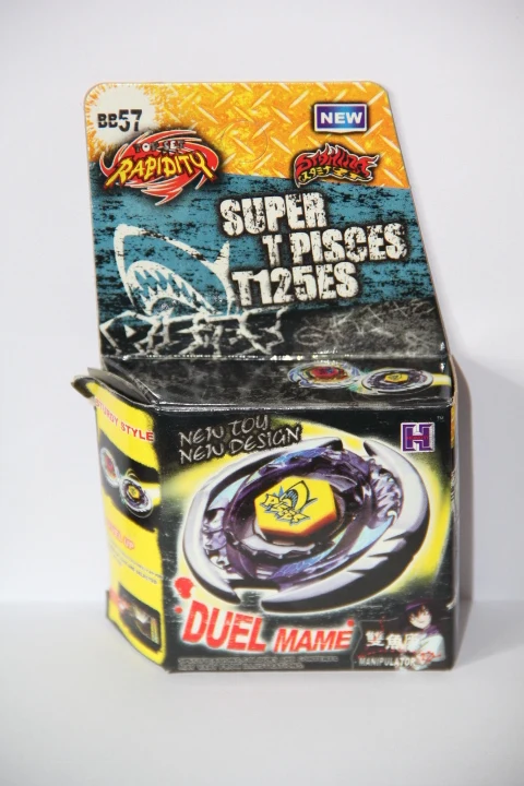 

B-X TOUPIE BURST BEYBLADE Spinning Top Metal Fusion BB57 Hybrid Wheel Set Stamina Defense Type