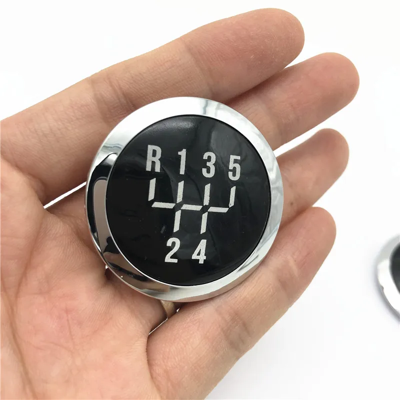 Couvercle de pommeau de levier de vitesse manuel à 5/6 vitesses, Badge emblème de remplacement pour Chevrolet Cruze 2008 2009 2010 2011 2012, accessoires de voiture