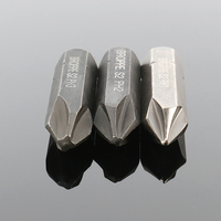 HOEN 3pcs 8mm Hex Heavy Duty Impact precision screwdriver For Loosen Screws Cross Electric Magnetic Screwdriver Bit Set