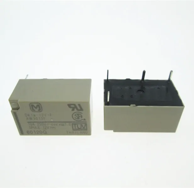 

HOT NEW 12V relay DK1A-12V-F DK1A-12V DK1A12VF DK1A12V 12V 12VDC DC12V 10A 250VAC 4PIN