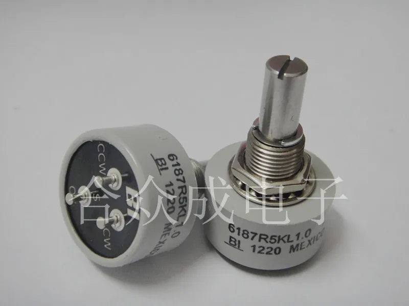 [VK] BI 6187R5KL1.0 MEXICO single turn conductive plastic potentiometer angle sensor switch