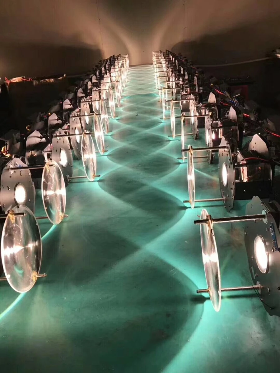 LED-Zoom-Par-Lichter, 200 W, COB, 5–50 Grad, Strahl und Waschen, warmweiß und kaltweiß, 2-in-1, 3200 K–7500 K, dimmbares Bühnenlicht, DJ-Blitz – Detail 11
