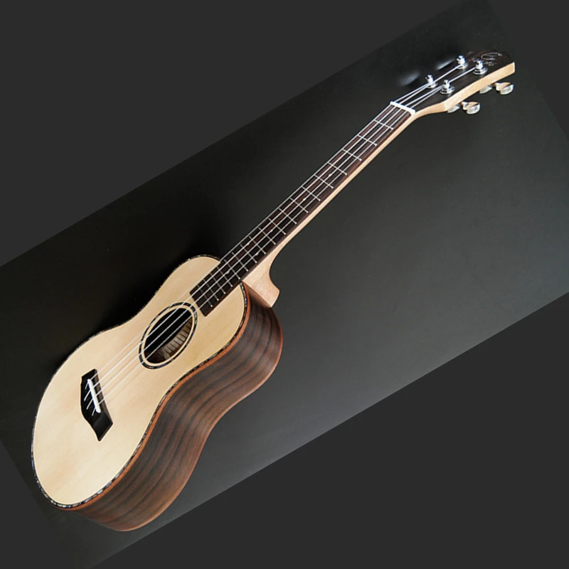 

High Quality Veneer Ukulele 4 String Hawaiian Guitar 23/26 inch Spruce Ukulele Chibson Acoustic guitar Rosewood Fingerboard