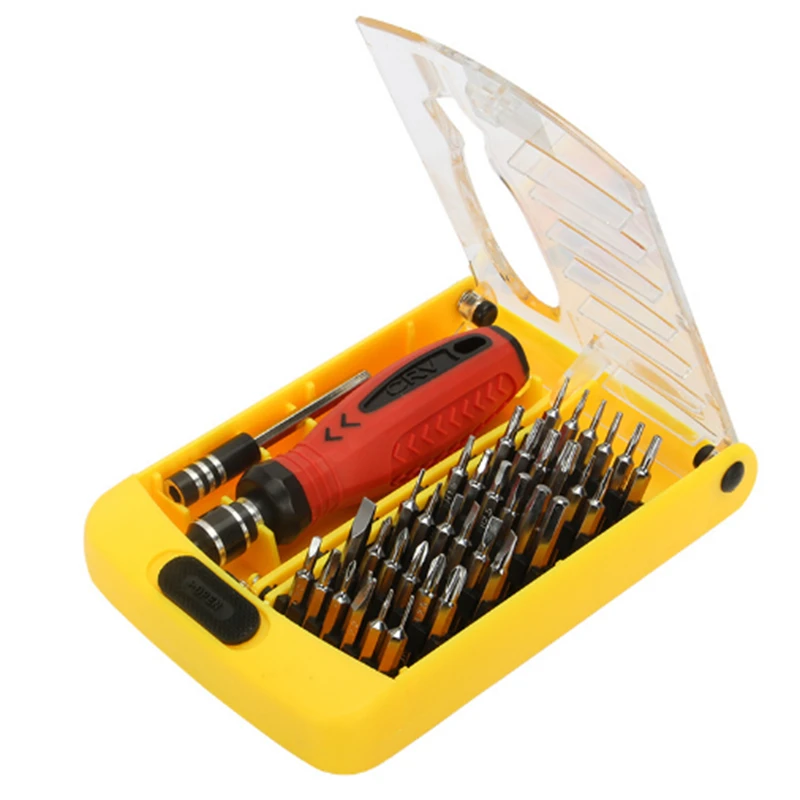 

100set New 38 in 1 electric Screwdriver Kit hand tool with bits for mobile phone repair Screwdriver combination repair