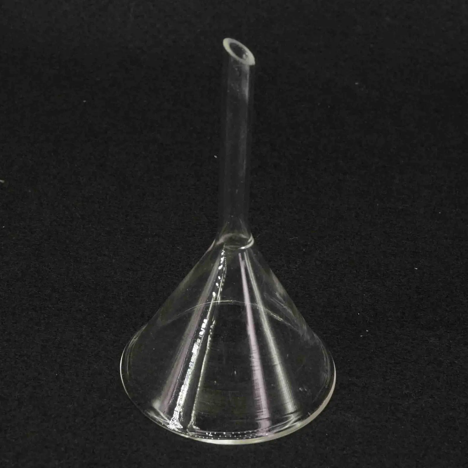 60mm Miniature Lab Glass Funnel Borosilicate Glassware Triangle Funnel