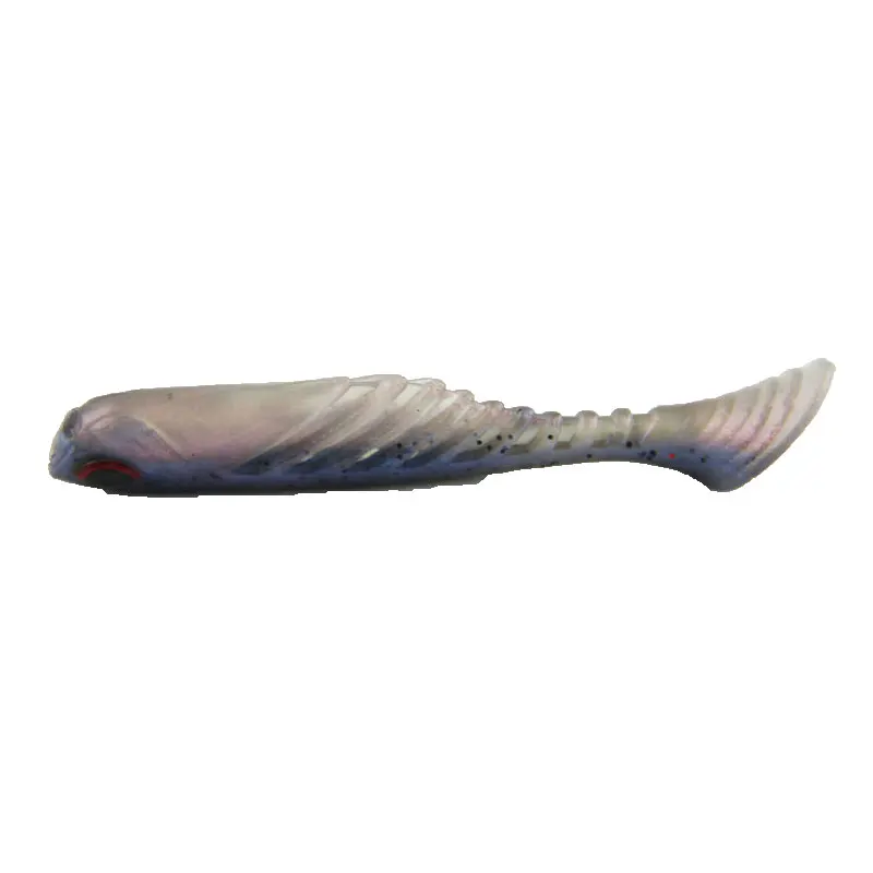 5 pcs Silicone Fishing Lure 70cm 3g jig head Wobblers Swimbait Artificial Soft Bait T tail Paddle tail Bass Carp fishing tackle