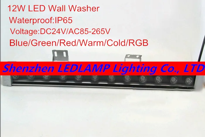 

50cm 12W High-power LED strip light /12W LED Wall Washer light Blue/Green/Red/Warm/Cold/RGB/ LED landscape / decorative lighting