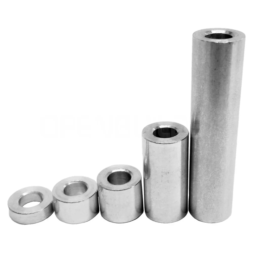 

SWMAKER 10pcs Openbuilds aluminum spacers CNC DIY 3mm/3.175mm/6mm/6.35mm/9mm/20mm/35mm/38.1mm/40mm