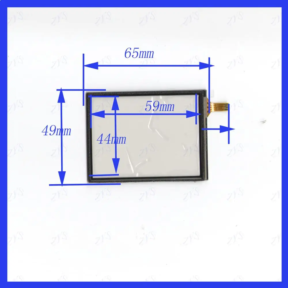 

wholesale 65*49MM this is compatible 3nch 4lines resistance screen Industrial use for car rideo