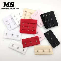 wholesales 60 sets / lot Bra hook and eye extender bra buckle 5 color 3x3