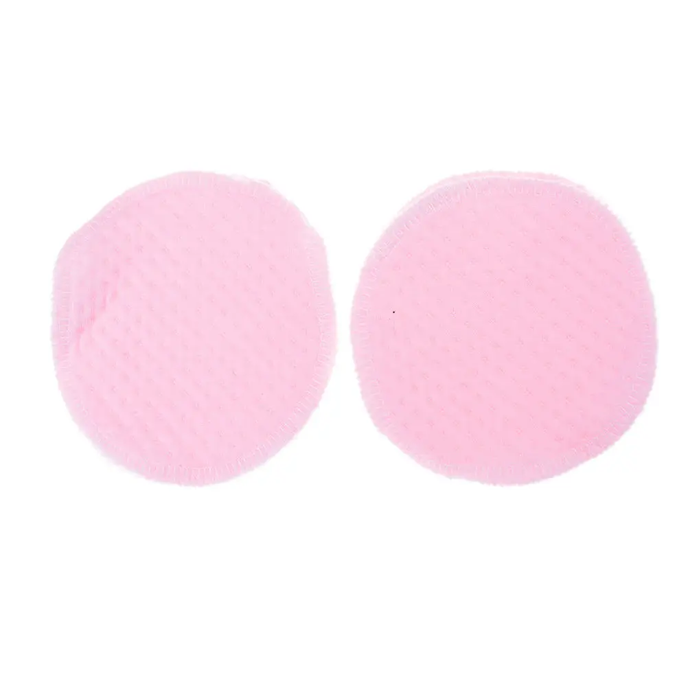 6Pcs Reusable Washable Soft Cotton Absorbent Mom Mother Baby Breast Feeding Nursing Pads Bra Inserts Supplies Random Color