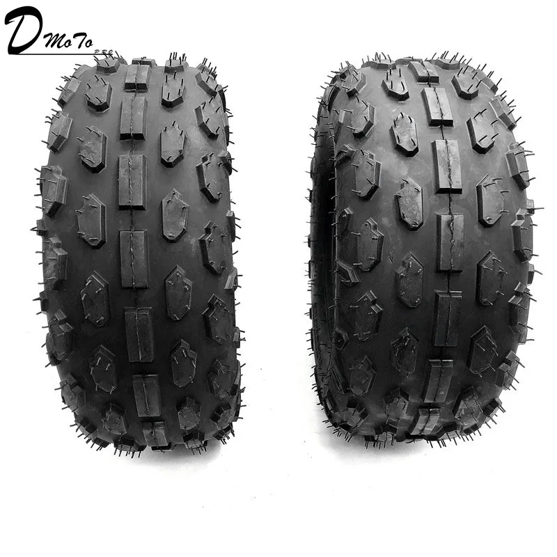 2pcs/lot of 6 Inch ATV Tire 145/70-6 four wheel vehcile Fit for 50cc 70cc 110cc Small ATV Front Or Rear Wheels