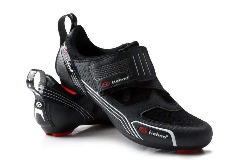 Triathlon Shoe Lock Shoes, Road and Mountain Bike Riding Shoes, Breathable Anti - Skid Lock Shoes