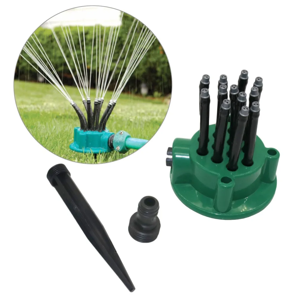 Garden Noodle-Head Sprinkler 360° Lawn Irrigation Watering Sprinkler Plants Vegetables Flowers Gardening Irrigation Nozzles