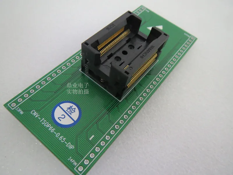 

Opentop IC296-016 TSOP66/DIP DDR 2 dynasties YAMAICHI IC Burning seat Adapter testing seat Test Socket test bench in stock