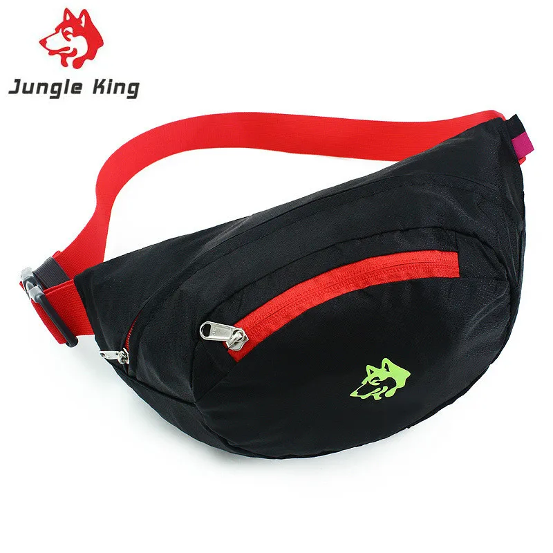 

Jungle King New outdoor mountaineering bag purse folding nylon waterproof sports fishing bag men and women riding running bag