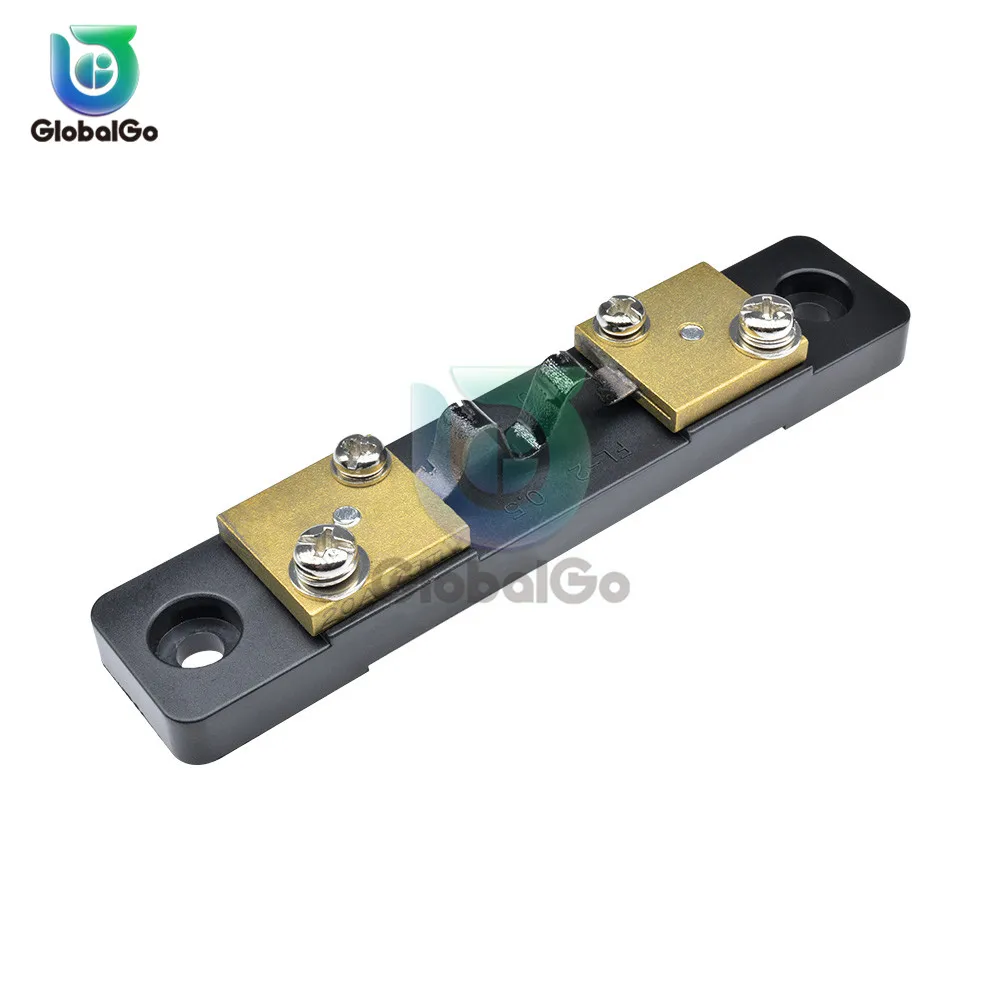 External Shunt 10A 20A 30A 50A 75mV Current Meter Shunt Resister for Digital Voltmeter Ammeter Wattmeter Meter