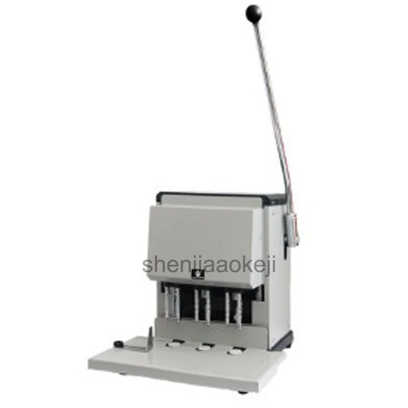 50mm three-hole drilling machine financial voucher binding machine electric ticket punching machine drill size 3-8mm (optional)