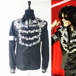 MJ Michael Jackson This is it Black Handmde Jacket 2008's