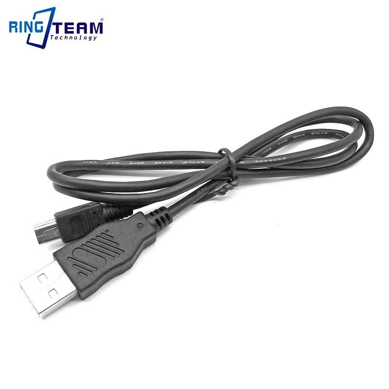 USB to Mini USB Cable for Canon Camera EOS EOS-1D Mark IV III EOS-1Ds EOS-1D C X EOS 5D2 5D3 5D4 EOS 6D Rebel XS (Silver)