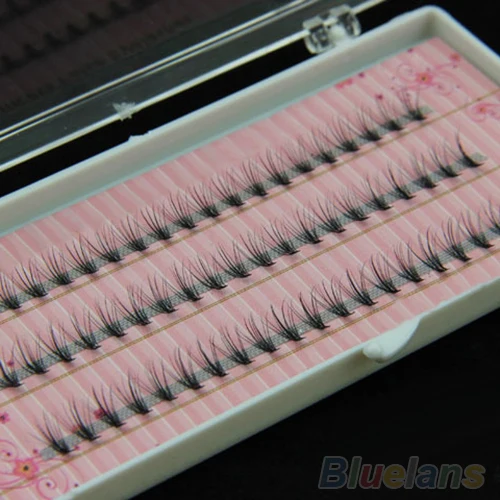 HOT Sale  Professional 60 Clusters Eye Lashes Grafting Fake False Eyelashes Natural Makeup Tools Beauty & Health new