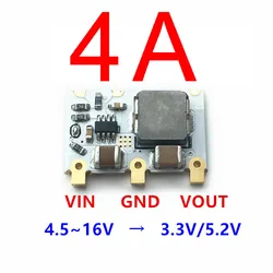 98% 4A Mini DC-DC przetwornica 6V-16V 9V 12V do 5V 3.3V Step-down moduł regulatora napięcia zasilania