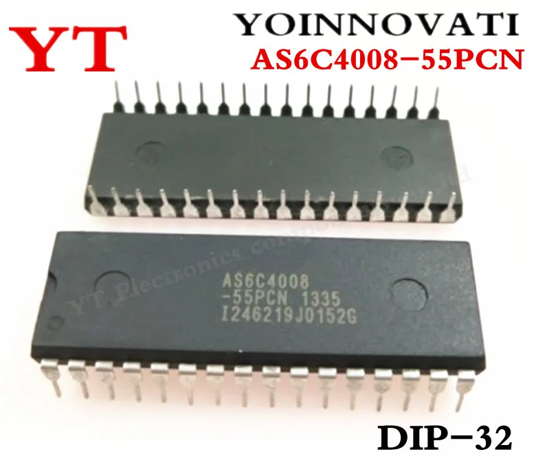 2pcs 5pcs 10pcs AS6C4008-55PCN ic sram 4mbit 55ns 32dip 6 c4008 as6c4008 beste Qualität