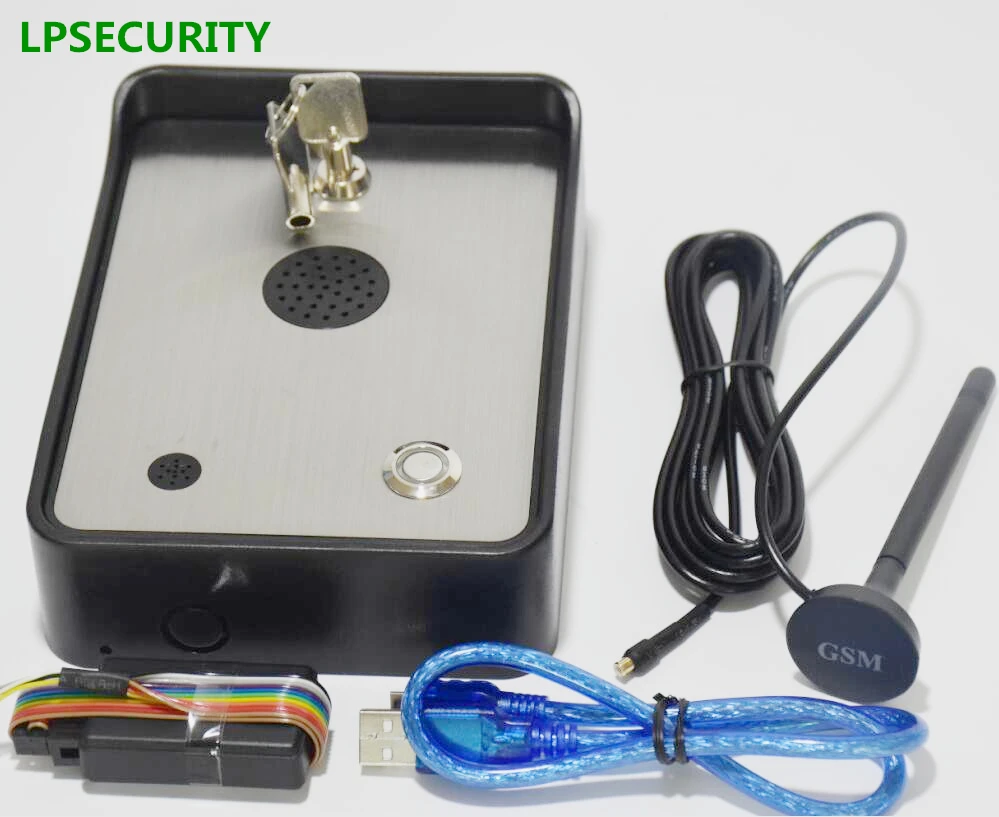 LPSECURITY 2G 3G 12V/24V DC GSM Wireless Telephone Entry Sys. No-Line/GSM INTERCOM FOR ELECTRIC GATES - DOOR ENTRY