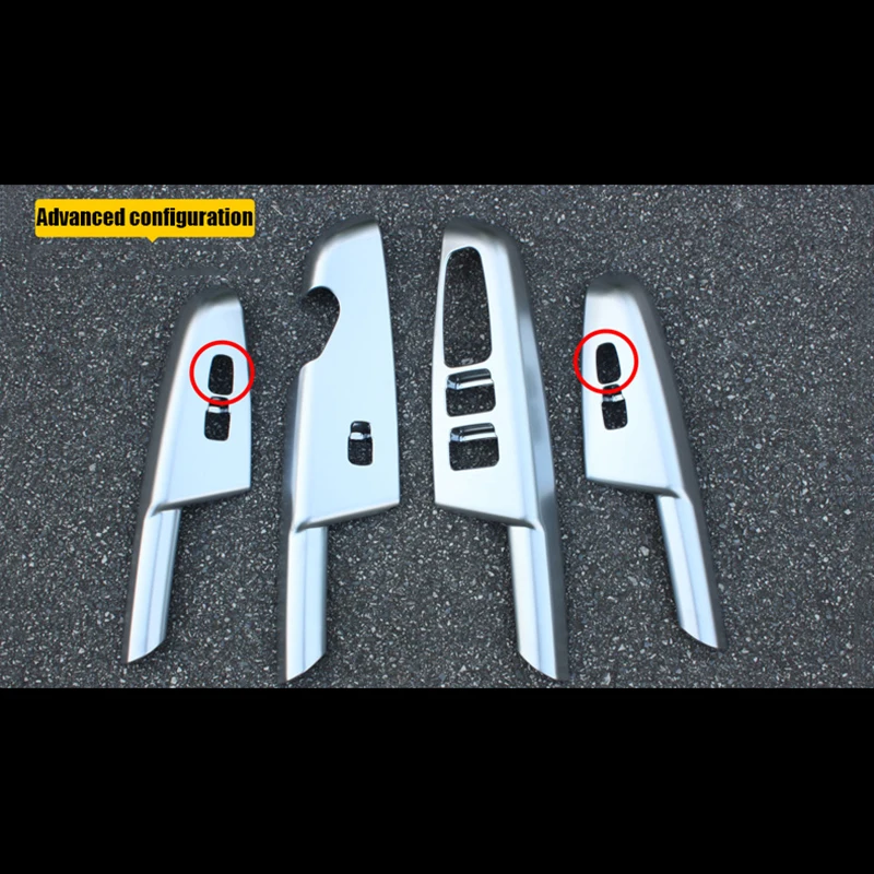 For KIA Sportage QL KX5 2016-2018 LHD Car Door Window glass Lift Control Switch Panel Cover Trim Interior Decoration Accessories