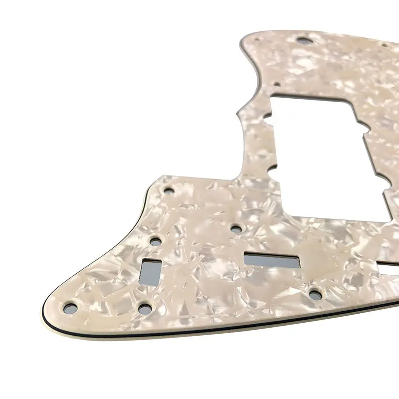 Pleroo Custom Guitar Parts - For US Standard Jazzmaster Style Guitar Pickguard Scratch Plate Replacement Electric Guitar