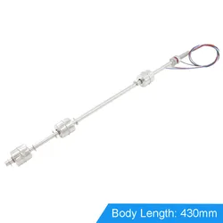 3 Ball Vertical Liquid Water Level Sensor Floating Float Switch Customized Welcomed