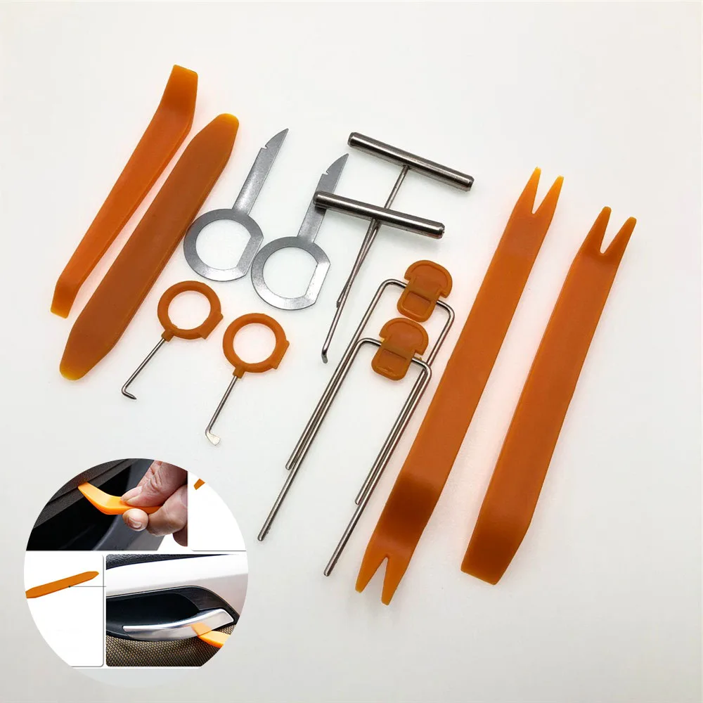 Kit 12pcs Disassembly Tool For Volkswagen Jetta Tiguan POLO Passat CC Golf R20 R36 EOS Scirocco