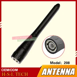 Walkie Talkie Rubber Antenna 136-174Mhz BNC Type Two Way Radio Antenna For Kenwood TH-22AT TK-208  TH-28A Marantz C150