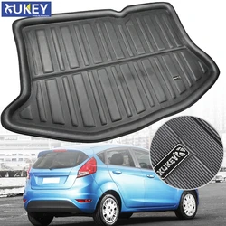 Fit For Ford Fiesta Hatchback Boot Liner 2009-2017 Rear Trunk Mat Cargo Tray Floor Carpet 2010 2011 2012 2013 2014 2015 2016