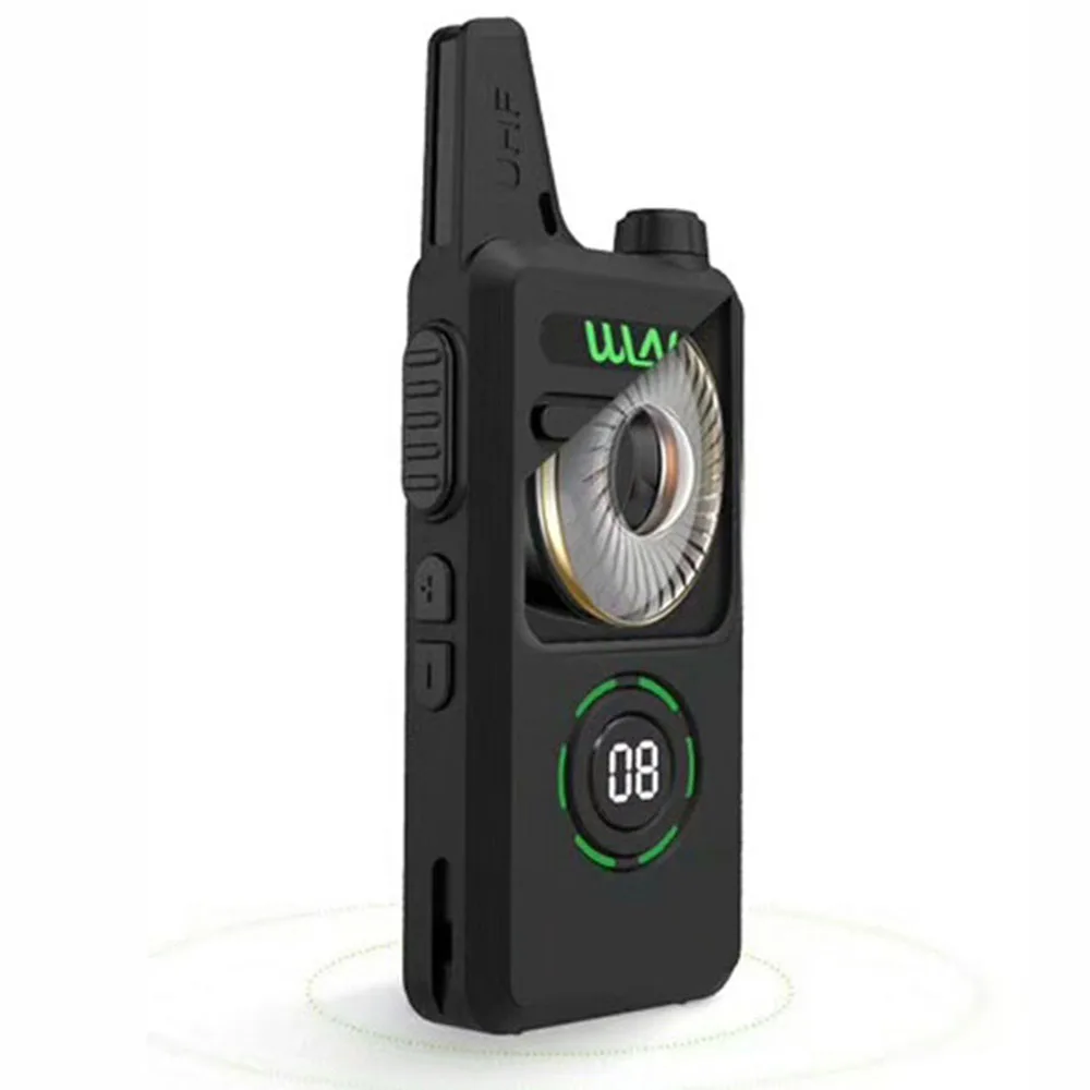 Imagem -03 - Wln-mini Walkie Talkie Transceptor Fino Rádio Bidirecional Atualizado Uhf 400470mhz Kd-c1 Kd-c1 Kd-c1 Novo Pcs