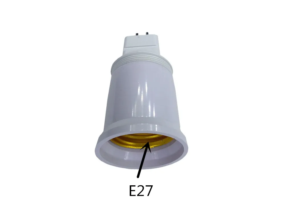 G5.3-E27 Lamp Holder Converter MR16 to E27 TO G5.3 TO E27 Lamp base MR16 turn to E27