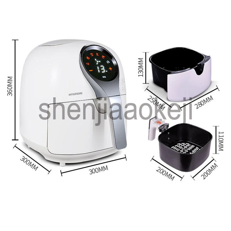 3.8L ไฟฟ้าสมาร์ทน้ำมันกระทะที่ว่างเปล่าเครื่อง fries ฝรั่งเศส multi - function 3.8L 1 pc