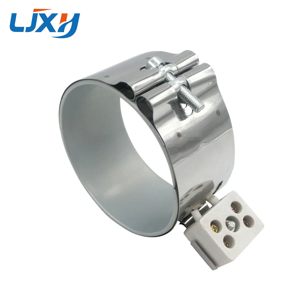 LJXH Stainless Steel Band Heaters 220V 80x30mm/35mm/40mm/45mm Ceramic Heating Electronic Element Wattage 230W/260W/300W/340W