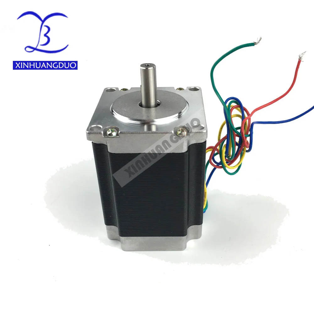 Nema 23 Stepper Motor  2 phase 4-Leads 270 Oz-in/180Ncm 76mm CNC 3D Printer 23HS8430 1.8deg XINHUANGDUO